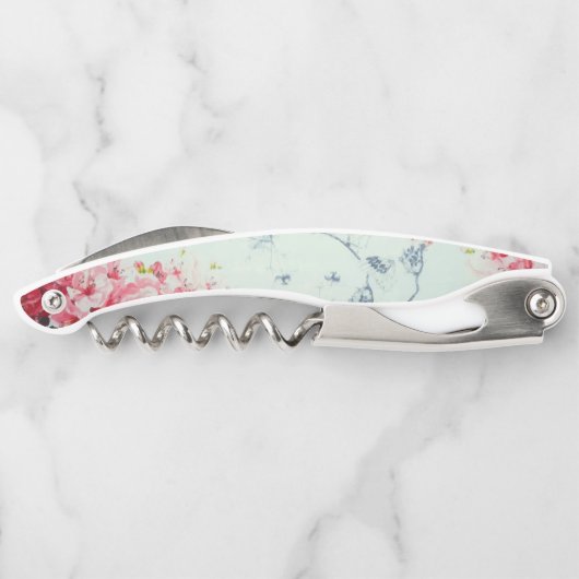 Tire-bouchon Papillon du jardin de printemps Bourgogne (Dos)