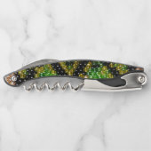 Tire-bouchon Peau de serpent perlée (Dos)