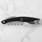 Tire-bouchon personnalisé, unique, élégant et minimaliste (Dos)