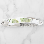 Tire-bouchon Pétales verts (Devant)