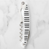 Tire-bouchon Piano Clavier Conception vis à vis (Devant)