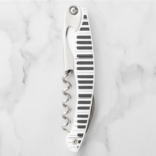 Tire-bouchon Piano Clavier Conception vis à vis (Devant)