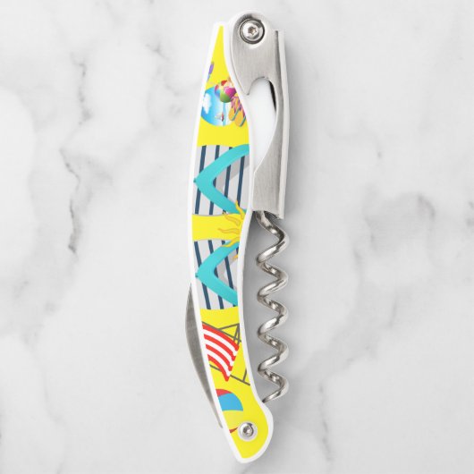 Tire-bouchon Plage d'ouverture de la bouteille de bouchon (Dos)