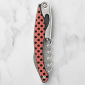 Tire-bouchon Points noirs sur corail vivant (Dos)