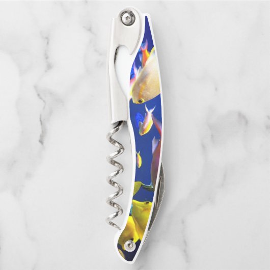 Tire-bouchon Poisson d'ouverture de la bouteille de bouchon (Devant)