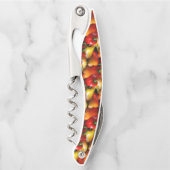 Tire-bouchon Poivrons rouges et jaunes (Devant)