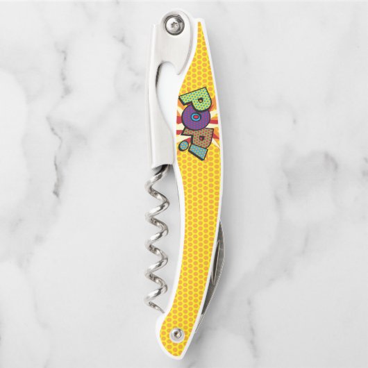 Tire-bouchon POP Fun Retro Comic Book Pop Art (Devant)