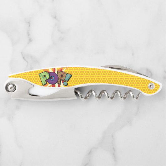 Tire-bouchon POP Fun Retro Comic Book Pop Art (Devant)