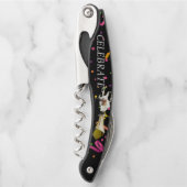 Tire-bouchon Pop Le Cork Et Célébrer (Devant)