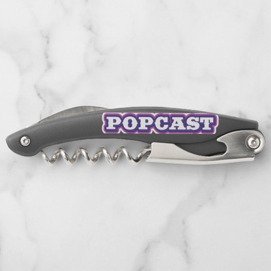 TIRE-BOUCHON POPCAST (Dos)