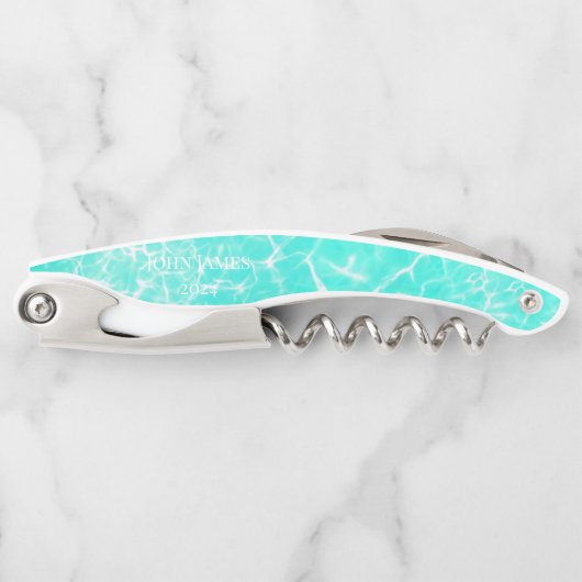 Tire-bouchon Portofino Aqua Green Beach Party (Devant)