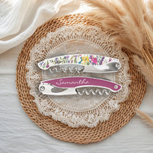 Tire-bouchon Proposition d'aide à la crème Fleur sauvage d'aqua