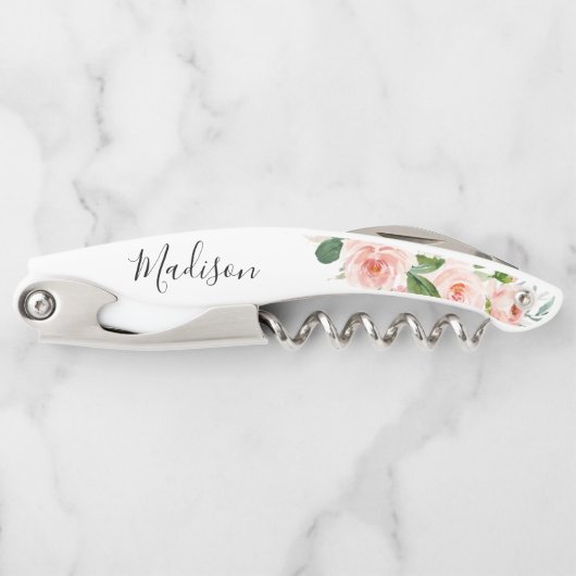 Tire-bouchon Proposition de servante d'État rose pâle (Devant)