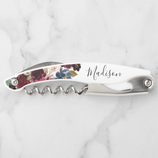 Tire-bouchon Proposition de servante florale enchantée (Dos)