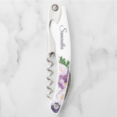 Tire-bouchon Purple Lavande Verdure Sera Mon Épouse (Devant)