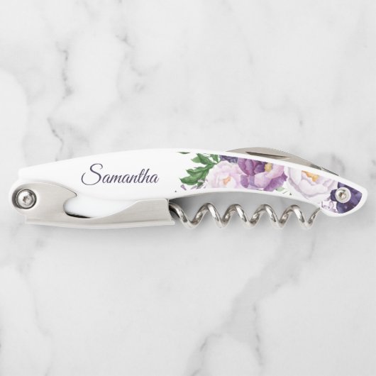 Tire-bouchon Purple Lavande Verdure Sera Mon Épouse (Devant)