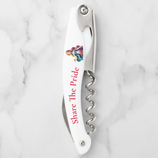 Tire-bouchon Rainbow Pride Sirène Thunder_Cove (Dos)