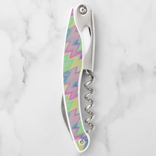 Tire-bouchon Rainbow Zigzags (Dos)