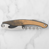 Tire-bouchon Rappel d'un grunge monochrome irrégulier (Devant)