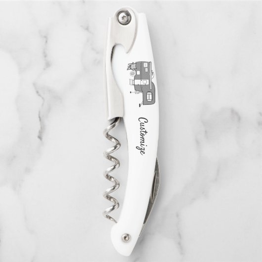 Tire-bouchon Remorque classique Caravan Thunder_Cove (Devant)