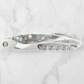 Tire-bouchon Rhinestone Vintage Art Déco avec Initiales (Devant)