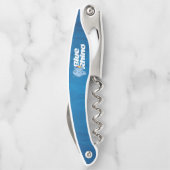 Tire-bouchon Rhino bleu (Dos)