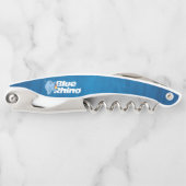 Tire-bouchon Rhino bleu (Devant)