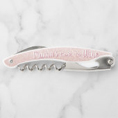 Tire-bouchon Rose Gold Parties scintillant Wine Funny Pun Maman (Dos)