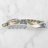 Tire-bouchon Schéma floral de la grenade à fruits William Morri (Dos)