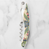 Tire-bouchon Schéma floral William Morris Strawberry Thief (Devant)