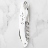 Tire-bouchon Script moderne Bridesmaid Proposition Mariée cadea (Dos)