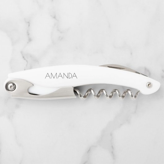 Tire-bouchon Script moderne Bridesmaid Proposition Mariée cadea (Devant)