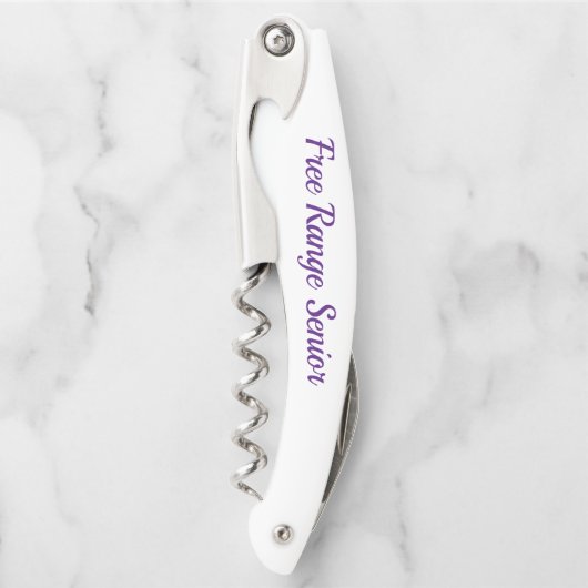 Tire-bouchon Senior à portée libre (Devant)