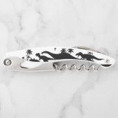 Tire-bouchon Silhouettes de dinosaure (Devant)