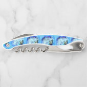 Tire-bouchon Sirène blanche assise Thunder_Cove (Dos)