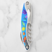 Tire-bouchon SlipperyJoe's Fish Pride tropicale vert bleu pourp (Dos)