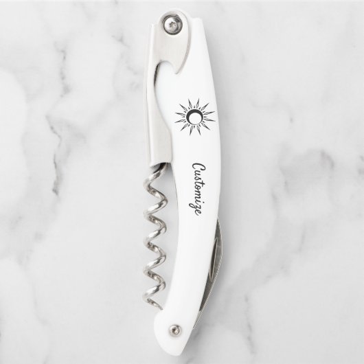 Tire-bouchon Soleil brillant Crescent Lune Thunder_Cove (Devant)