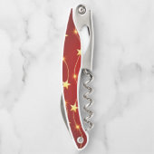 Tire-bouchon Star Adored Ruby Motif rouge (Dos)