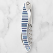Tire-bouchon Summer Navy Blue Popular Boat Stripes Collection (Dos)