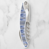 Tire-bouchon Summer Popular Navy Blue Boat Stripes Collection (Dos)