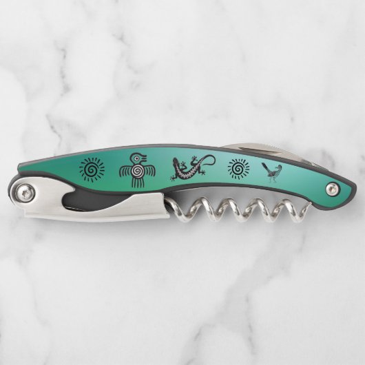 Tire-bouchon Symboles amérindiens (Devant)