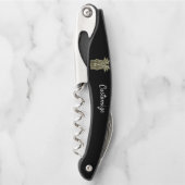 Tire-bouchon Tonnerre sculpté Tiki (Devant)