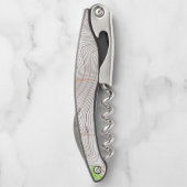 Tire-bouchon Topographic (Dos)