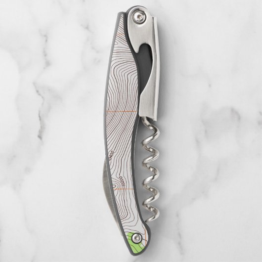 Tire-bouchon Topographic (Dos)