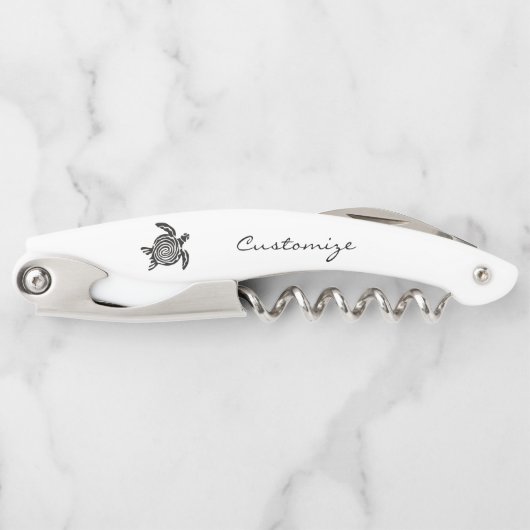 Tire-bouchon Tortue de style tribal Thunder_Cove (Devant)