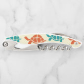 Tire-bouchon Tortue multicolore (Devant)