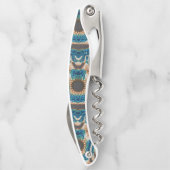 Tire-bouchon Turquoise Gold Sun Southwestern Art (Dos)