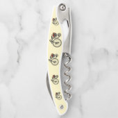 Tire-bouchon Vélo romantique Waiter's Corkvis (Dos)