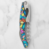 Tire-bouchon Verre multicolore (Dos)