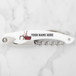 TIRE-BOUCHON VERSER CE "VIN" PERSONNALISÉ CORKSCREW